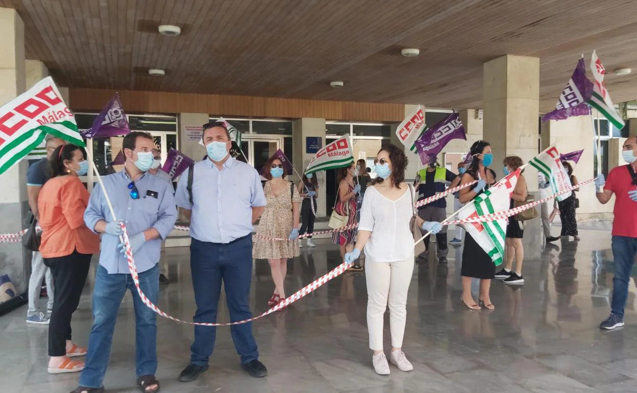 Sindicatos Se Concentran En El Rectorado En Protesta Contra Los ...